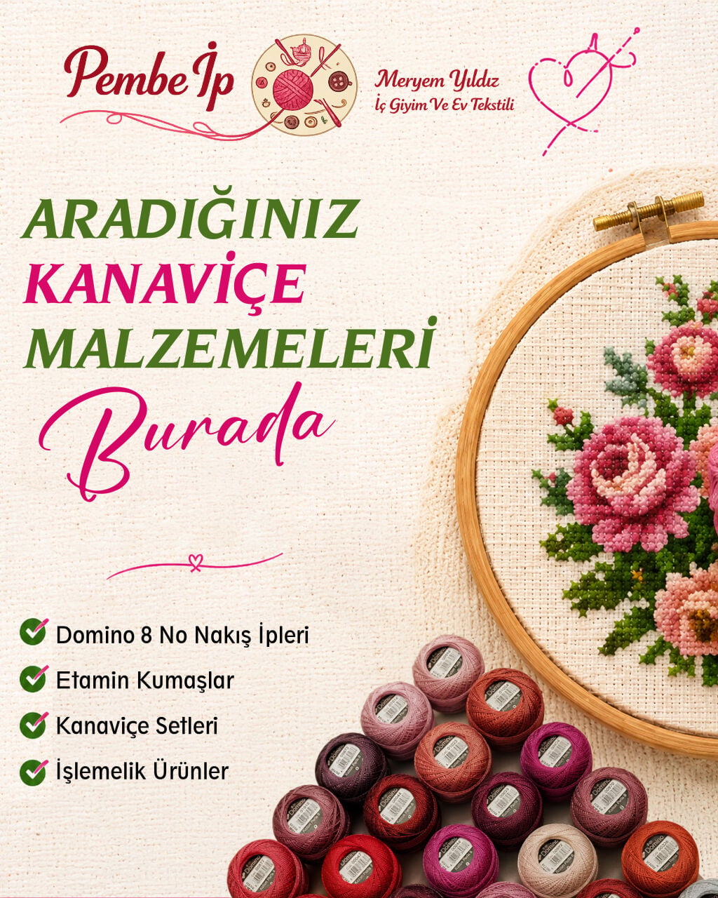 Kanaviçe ve El İşi Kitleri: Hobi Tutkunlarına Özel Renkler