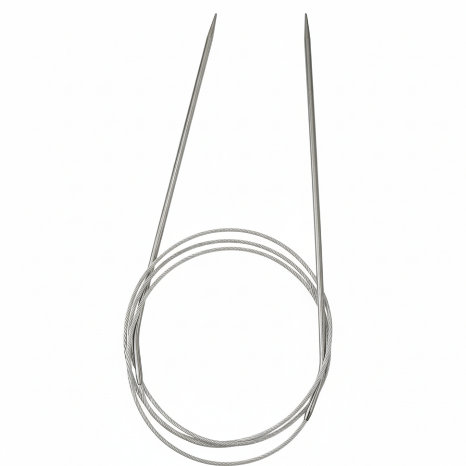 Misinalı Şiş Çelik Telli 100 cm-2,5 mm-3mm-3,5mm-4mm-4,5mm